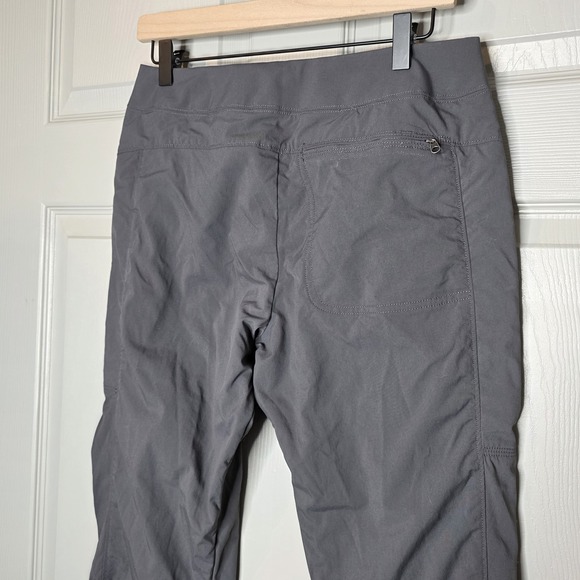 Mountain HardWear pants women Sz 8 Gray Hiking Outdoor Gear Cargo Active - Picture 5 of 10